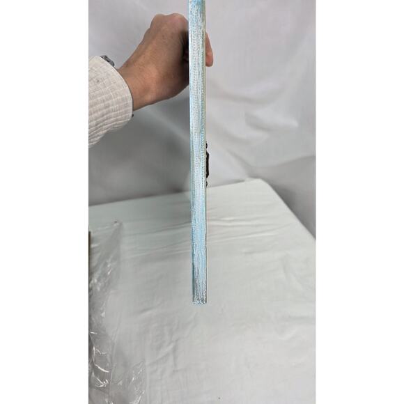 Coastal Heron Framed Wood Print 11'x16" Wall Art Beach Seascape Artwork Seashore - Picture 16 of 16